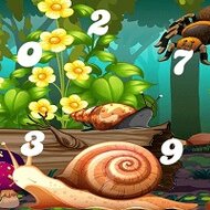 Игра Поиск цифр в джунглях Игра Поиск цифр в джунглях