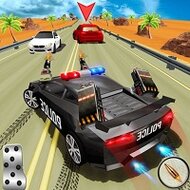 Игра Полицейские машины погоня
