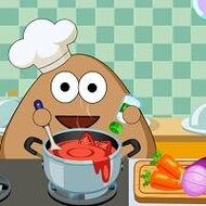 Игра Поу на кухне Игра Поу на кухне