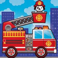 Игра Пожарные машины: найди отличия