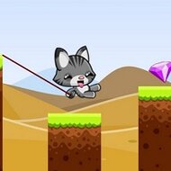 Игра Прыгающий котик