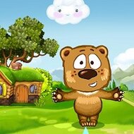 Игра Приключения медведя Игра Приключения медведя
