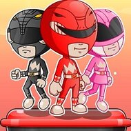Игра Приключения Могучих рейнджеров Игра Приключения Могучих рейнджеров