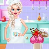 Игра Принцесса готовит мороженое