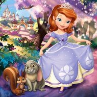 Игра Принцесса София с животными: пазлы