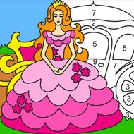Скачать Раскраска для девочек - Игры Раскраски принцессы на ПК с помощью эмулятора GameLoop