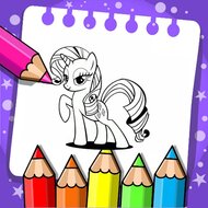 Раскраски Мой маленький пони