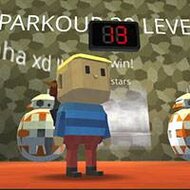 Игра Роблокс: большой паркур 30 уровней