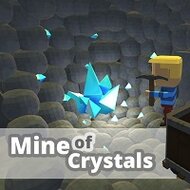 Игра Роблокс шахта кристаллов