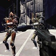 Игра Роботы стрелялки: Инопланетная база Игра Роботы стрелялки: Инопланетная база