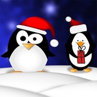 Игра Рождественские пингвины: слайды