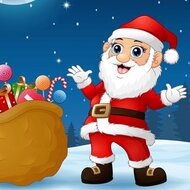 Игра Санта-Клаус: найди отличия