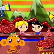 Игра Счастливые обезьянки День Валентина Игра Счастливые обезьянки День Валентина