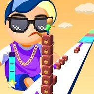 Игра Серфинг по кубикам Игра Серфинг по кубикам