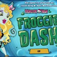 Игра Школа Монстров: Лягушачий побег Игра Школа Монстров: Лягушачий побег