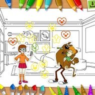 Игра Скуби Ду раскраски Игра Скуби Ду раскраски