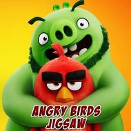 Игра Смешные Angry Birds: пазлы