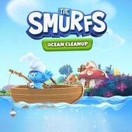 Игра Смурфики: очистка океана