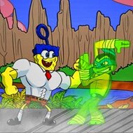 Игра Спанч Боб драки Игра Спанч Боб драки