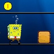 Игра Спанч Боб собирает монеты Игра Спанч Боб собирает монеты