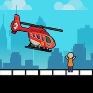 Игра Спасательный вертолет