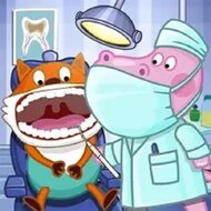 Игра Стоматолог-бегемот