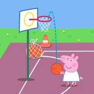 Игра Свинка Пеппа баскетбол