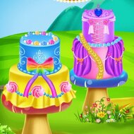 Игра Торт: Платье принцессы