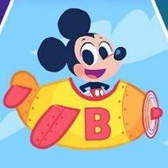 Игра Учим буквы с Микки Маусом Игра Учим буквы с Микки Маусом