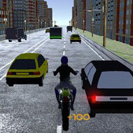Игра Уличные гонки на мотоцикле