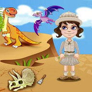 Игра В поисках останков динозавров