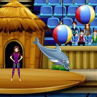 Игра Выступает дельфин