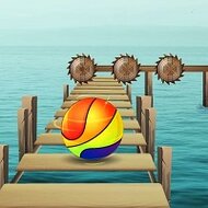 Игра Выживание шарика на острове