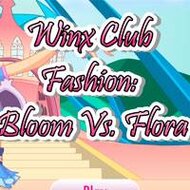 Игра Винкс Блум против Флоры Игра Винкс Блум против Флоры