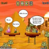 Игра Забрось Марио к принцессе Игра Забрось Марио к принцессе