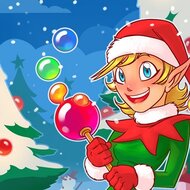 Игра Зачарованные пузыри 3: Рождество