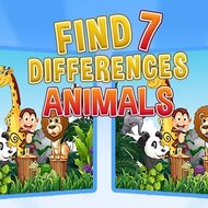 Игра Животные: найди 7 отличий