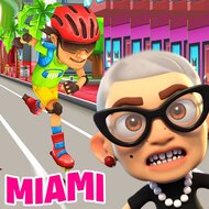 Игра Злая бабушка Майами