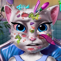 Игра Анжела: лечение кожи Игра Анжела: лечение кожи