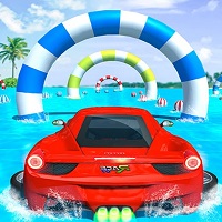Игра Автомобильные трюки на воде Игра Автомобильные трюки на воде