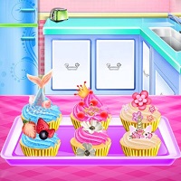 Игра Эльза готовит кексы Игра Эльза готовит кексы