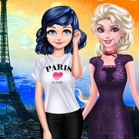 Игра Эльза у Леди Баг Игра Эльза у Леди Баг