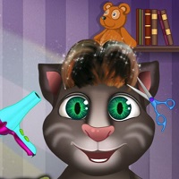 Игра Говорящий кот Том: прически Игра Говорящий кот Том: прически