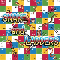 Игра На 2 змеи и лестницы Игра На 2 змеи и лестницы