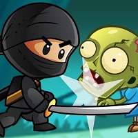 Игра Ниндзя против зомби Игра Ниндзя против зомби