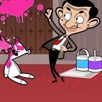 Игра Раскраска мистера Бина Игра Раскраска мистера Бина