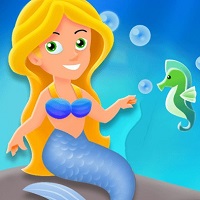Игра Раскраска русалки Игра Раскраска русалки