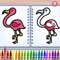 Игра Раскраски птиц Игра Раскраски птиц