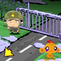 Игра Счастливая обезьянка в армии Игра Счастливая обезьянка в армии