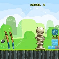 Игра Стрелять рогаткой Игра Стрелять рогаткой